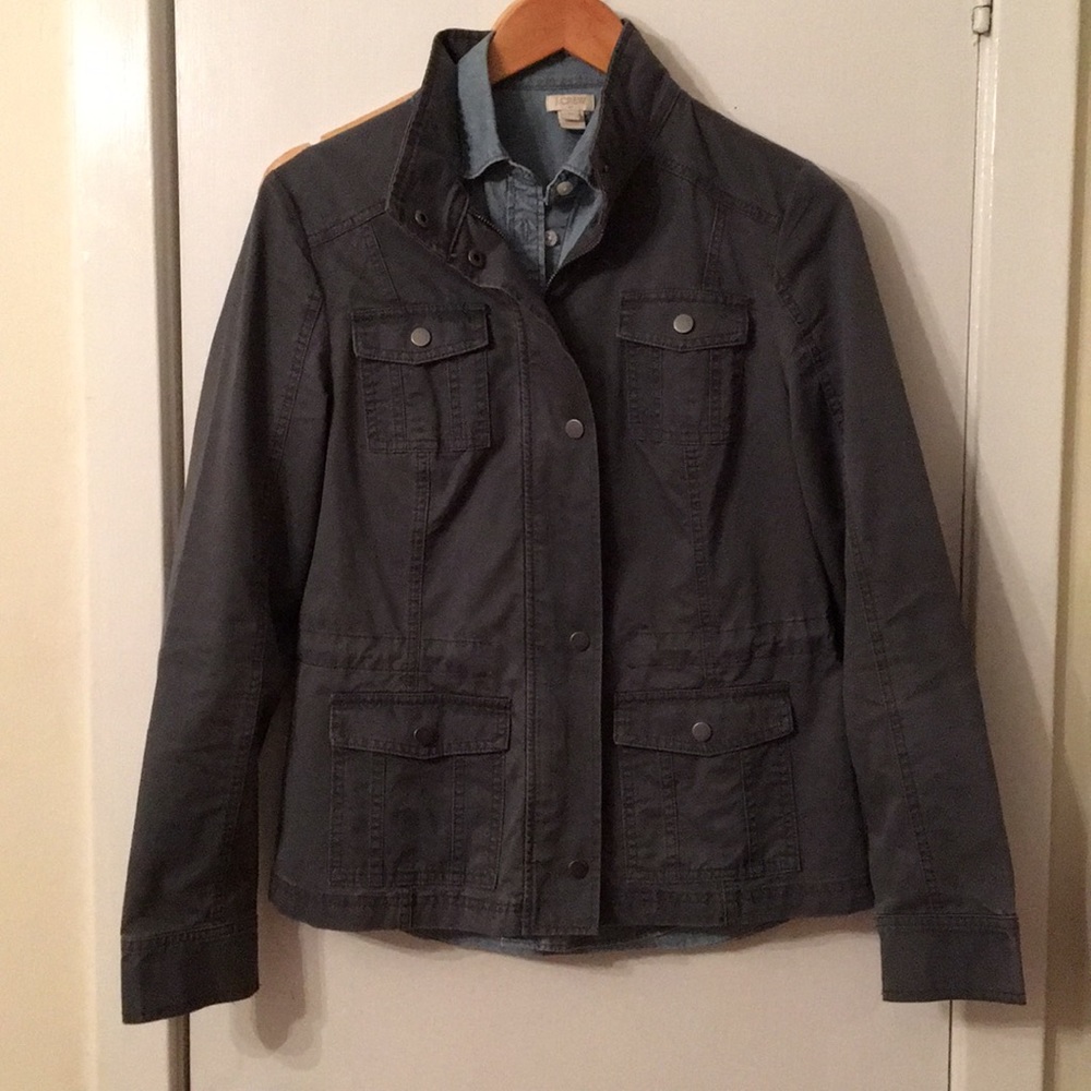Slate Blue Utility Jacket - image 1